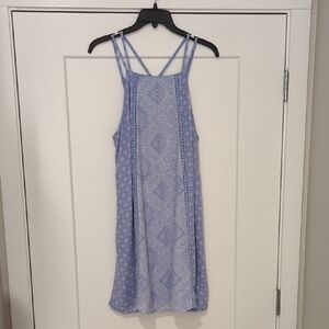 Blue Rain Soft Blue Mini Dress